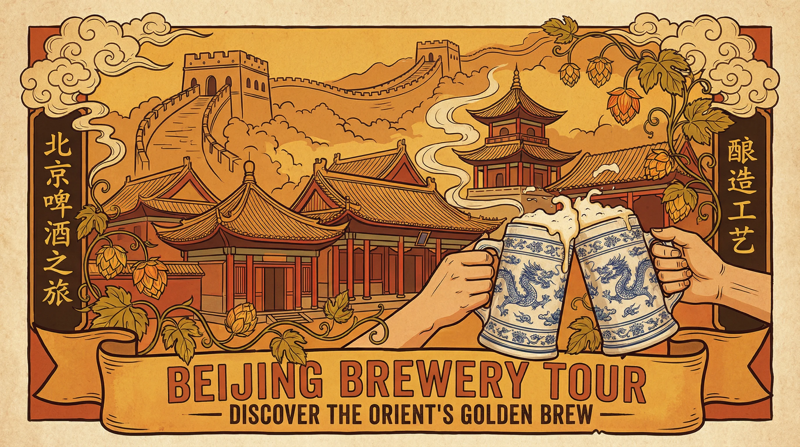 BEIJING, CHINA Brewery Tour