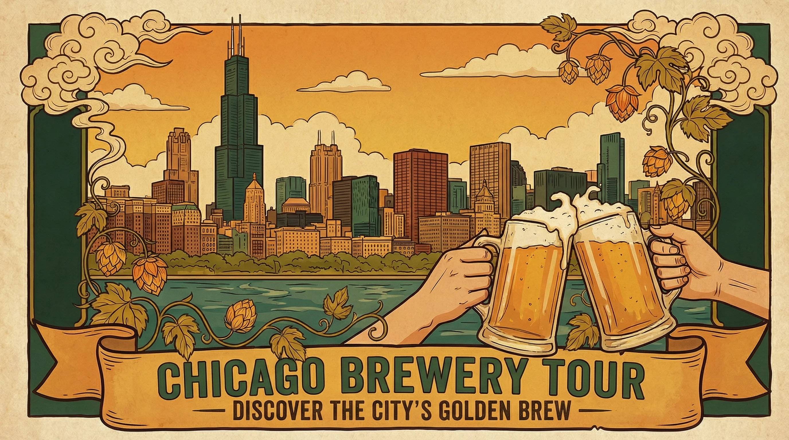 CHICAGO, USA Brewery Tour